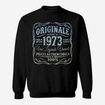 Womens Original Made In 1973 Vintage 48Th Birthday Sweatshirt | Crazezy DE