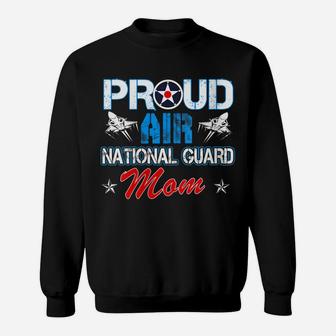 Womens Proud Air National Guard Mom Air Force Veterans Day Sweatshirt | Crazezy AU