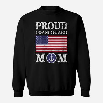Womens Proud Coast Guard Mom Sweatshirt | Crazezy UK