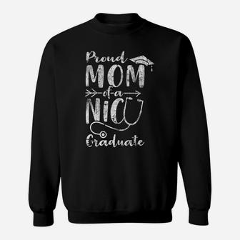 Womens Proud Mom Nicu Graduate Funny Newborn Nurse Gift Sweatshirt | Crazezy AU