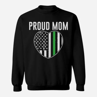 Womens Proud Mom Of Game Warden Law Enforcement Officer Sweatshirt | Crazezy