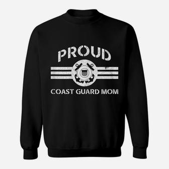 Womens Proud Us Coast Guard Mom T Shirt Gift For Mothers Sweatshirt | Crazezy UK