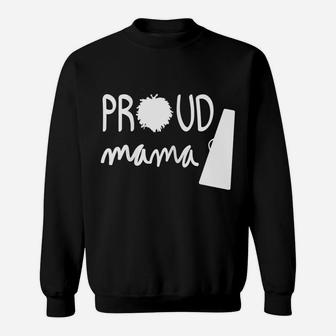 Womens Rising Adventures Proud Mom Cheer Sweatshirt | Crazezy