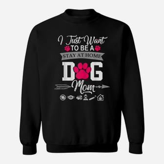 Womens Shirts For Dog Loving Mom Graphic Tee Plus Size Mothers Day Sweatshirt | Crazezy UK