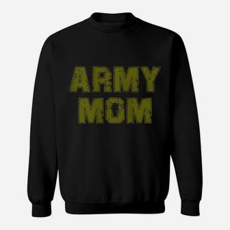 Womens US Army Proud Mama Original Army Mom Gift Sweatshirt | Crazezy