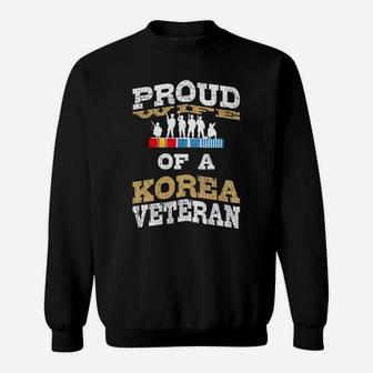 Womens Veteran Wife | Veterans Day Tee | Korean Veteran Sweatshirt | Crazezy
