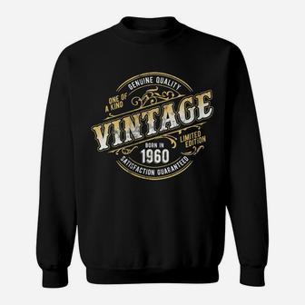 Womens Vintage Living Legend Made In 1960 Classic 61St Birthday Sweatshirt | Crazezy