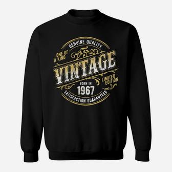 Womens Vintage Living Legend Made In 1967 Classic 54Th Birthday Sweatshirt | Crazezy UK