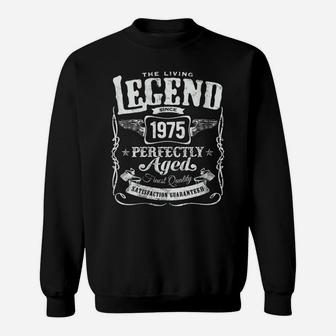 Womens Vintage Made In 1975 Living Legend 46Th Birthday Sweatshirt | Crazezy DE