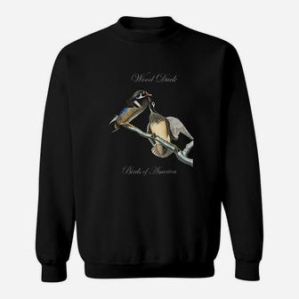 Wood Ducks Birds Of America Sweatshirt - Thegiftio UK