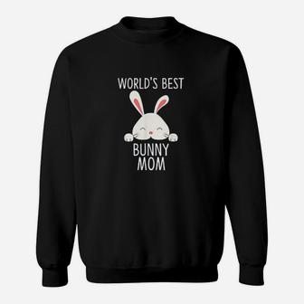 Worlds Best Bunny Mom Rabbit Sweatshirt - Thegiftio UK