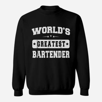 Worlds Greatest Bartender Sweatshirt - Thegiftio UK