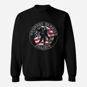 Wounded Warrior Project American Flag Shirt Sweatshirt - Thegiftio UK
