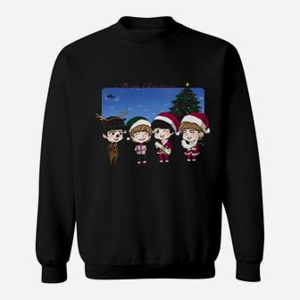 Xmas Gift Basic Print Design Sweatshirt - Monsterry