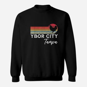 Ybor City Tampa Florida Chicken Lover Souvenir Sweatshirt - Thegiftio UK
