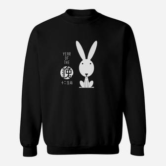 Year Of The Rabbit Chinese Zodiac Lunar New Year Sweatshirt - Thegiftio UK