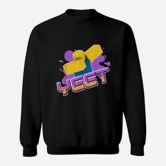 Yeet Meme Dabbing Dancing Noob Gamer Gift Sweatshirt | Crazezy CA