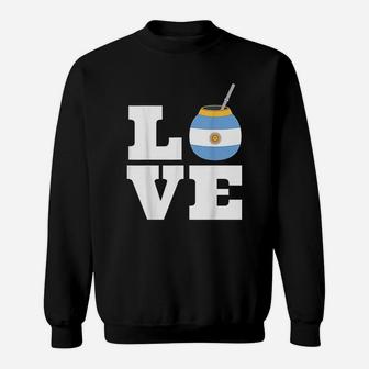 Yerba Mate Argentina Flag Argentinian Sweatshirt | Crazezy