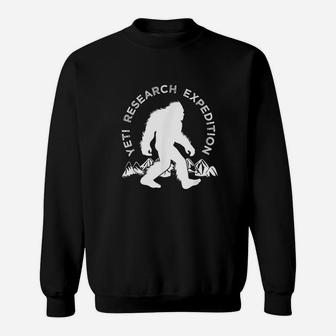 Yeti Research Expedition Mountain Snowman Sweatshirt - Thegiftio