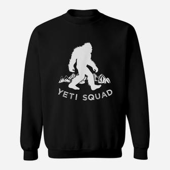 Yeti Squad Funny Bigfoot Sweatshirt - Thegiftio UK