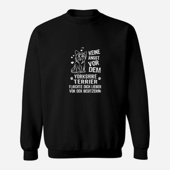 Yorkshire Terrier Sweatshirt, Lustiges Hundemotiv für Terrier-Fans - Seseable