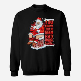 You Know You've Been Bad Sweatshirt - Monsterry CA