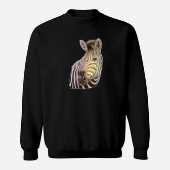 Zazzy Zebra Party Animal Fun Drawing Premium Sweatshirt - Thegiftio UK