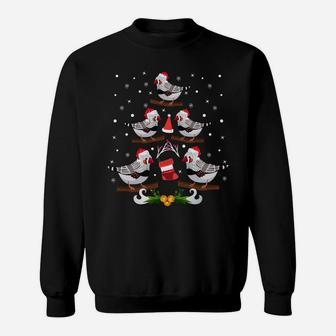 Zebra Finch Christmas Tree Matching Family Funny Xmas Gifts Sweatshirt Sweatshirt | Crazezy