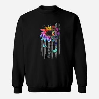 Zero Lucks Given Sunflower Sweatshirt - Thegiftio UK