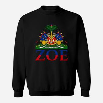 Zoe Cute Haiti Honored Flag Day Sweatshirt - Thegiftio UK