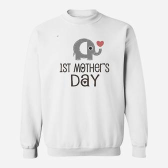 1St Mothers Day Outfit Sweatshirt | Crazezy DE