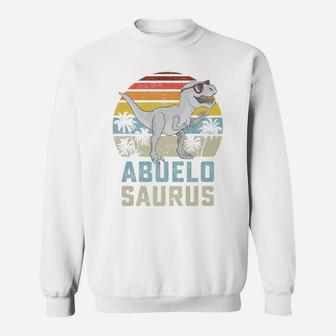 Abuelosaurus T Rex Dinosaur Abuelo Saurus Family Matching Sweatshirt | Crazezy