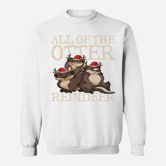 Adorable All Of The Other Reindeer Animal Lovers Christmas Sweatshirt | Crazezy UK
