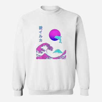 Aesthetic Japanese Writing Sweatshirt | Crazezy UK