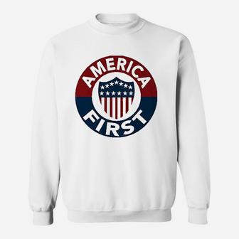 America First Sweatshirt | Crazezy CA