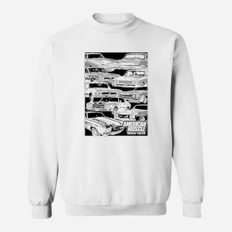 American Muscle Car Sweatshirt | Crazezy UK