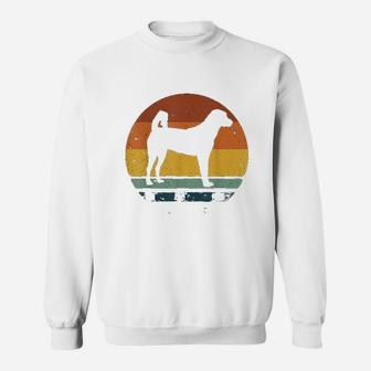 Anatolian Shepherd Vintage Retro Dog Mom Dad Gift Sweatshirt | Crazezy CA