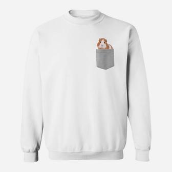 Animal In Your Pocket Guinea Pig Sweatshirt - Thegiftio UK