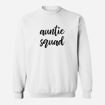 Auntie Squad For Cool Aunts Sweatshirt - Thegiftio UK