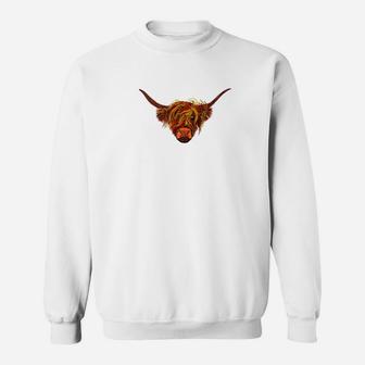 Autumn Dreamcolor Scottish Highland Cow Sweatshirt - Thegiftio UK