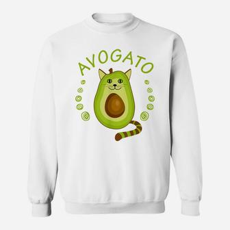 Avogato Cat Funny Bday Christmas Family Tee Awesome Birthday Sweatshirt | Crazezy AU