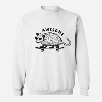 Awesome Possum Animal Lover Sweatshirt | Crazezy