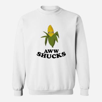 Aww Ear Of Corn Cute Sweatshirt | Crazezy AU