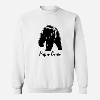 Baby N Papa Bear Sweatshirt | Crazezy CA