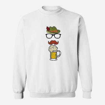 Bavarian Alpine Hat Funny German Beer Drinking Oktoberfest Sweatshirt - Thegiftio UK