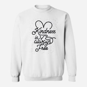Be Kind Choose Kindness Teacher Sweatshirt | Crazezy UK