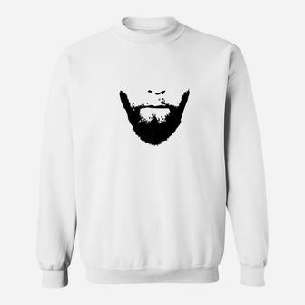 Beard Silhouette Sweatshirt - Thegiftio UK