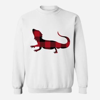 Bearded Dragon Retro Christmas Design I Funny Gift Idea Sweatshirt Sweatshirt | Crazezy
