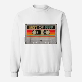 Best Of 1999 21St Birthday Gifts Cassette Tape Vintage Sweatshirt | Crazezy