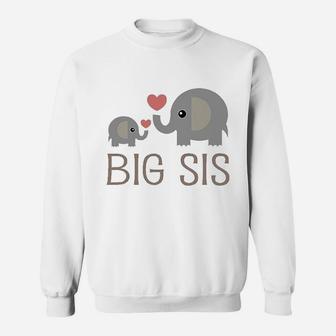 Big Sis Elephant Sweatshirt - Thegiftio UK